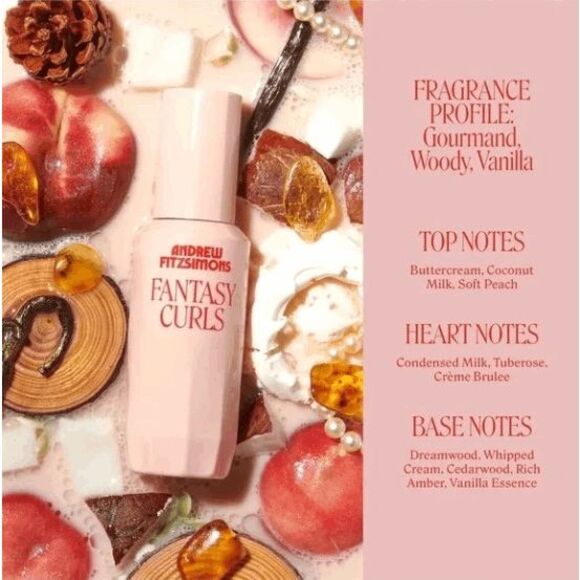 Andrew Fitzsimons FANTASY CURLS Nourishing Anti Frizz Serum for Curly Hair - Picture 1 of 6